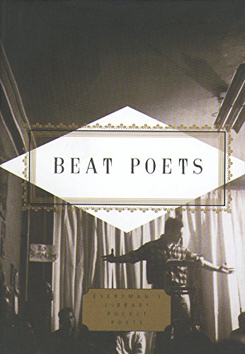 Book cover for Beat Poets featuring a black and white photo of a performer.