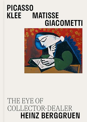 Book cover featuring text and a Picasso painting of a person reading at desk.