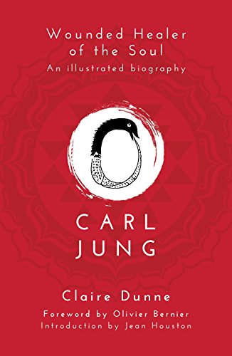 Book cover featuring an Ouroboros symbol on a red background with white text.