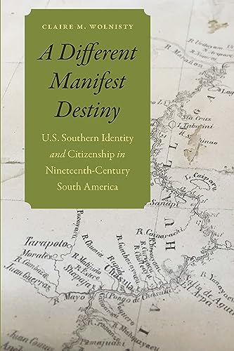 Book cover with green title text over a faded map background.