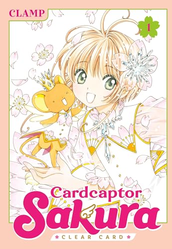 Cardcaptor Sakura: Clear Card volume 1 cover with Sakura and Kero.