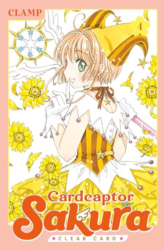 Cardcaptor Sakura manga volume 4 cover featuring Sakura holding a magical staff.