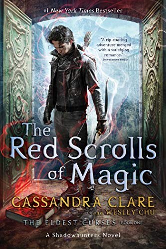 Book cover featuring a man in a leather jacket standing before an ornate doorway.