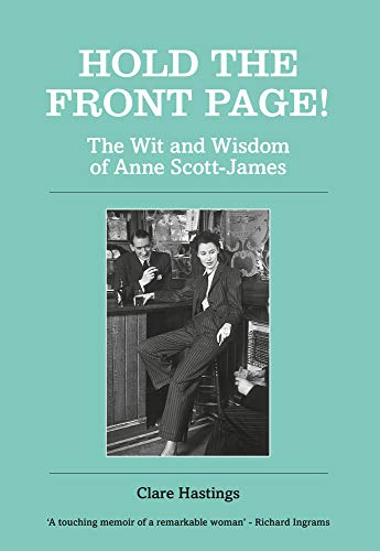 Book cover featuring a black and white photo of a woman in a suit.