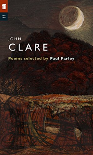 Book cover: "John Clare (Poet to Poet)" with a moonlit landscape.