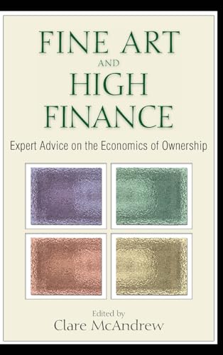 Book cover: "Fine Art and High Finance" with four colored squares.