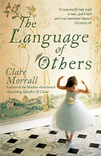Book cover: “The Language of Others” with a girl in a pale dress.