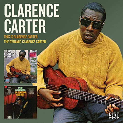Clarence Carter CD cover featuring the artist playing an acoustic guitar.