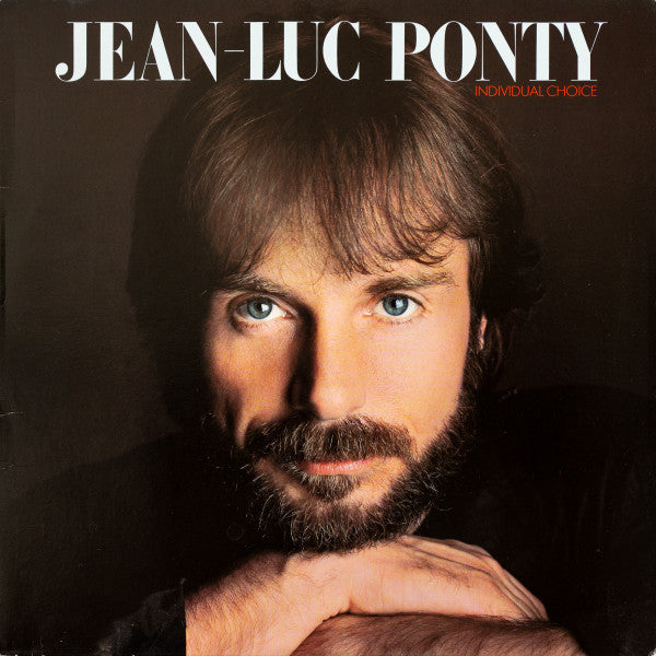 Album cover for "The Individual" featuring Jean-Luc Ponty’s portrait.
