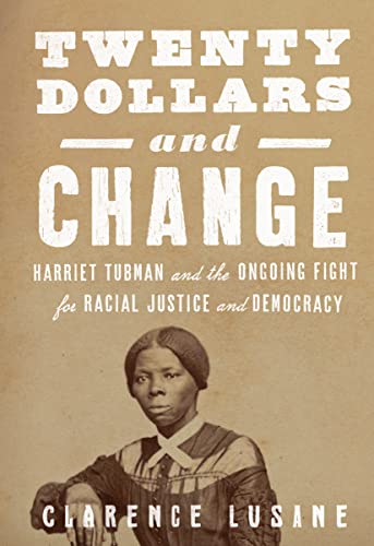 Book cover featuring a portrait of Harriet Tubman and bold text.