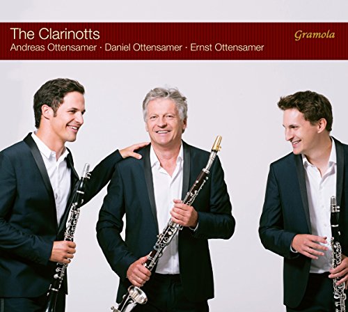 CD case for “The Clarinotts” album, likely featuring band imagery.