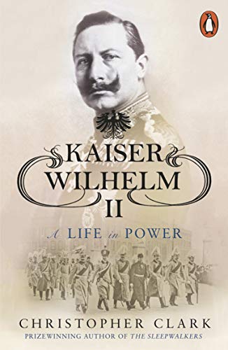 Book cover featuring Kaiser Wilhelm II in a military uniform, with soldiers below.