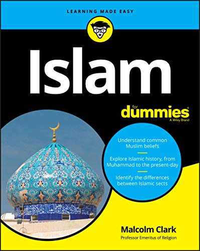 Book cover for "Islam For Dummies" featuring a blue mosque dome.