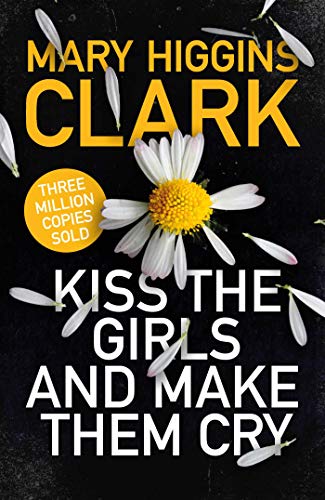 Book cover with yellow text, a daisy, and dark background.