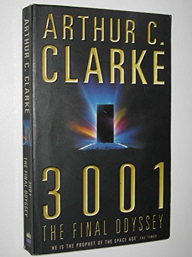 Book cover for "3001: The Final Odyssey" by Arthur C. Clarke.