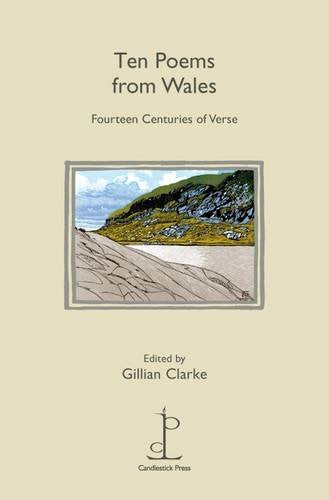Book cover titled Ten Poems from Wales with an illustration of a Welsh landscape.