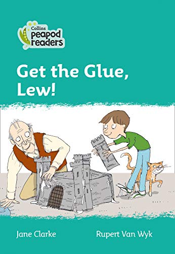 Book cover: children building a castle with an older man and cat.