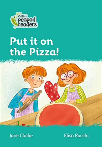 Children making pizza, book cover for “Put it on the Pizza!”