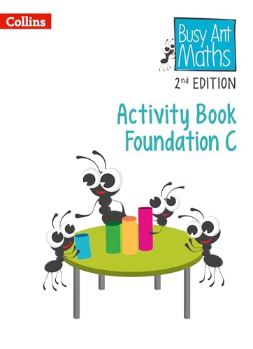 Collins Busy Ant Maths Activity Book Foundation C, illustrated cover.