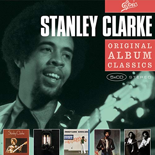 Stanley Clarke "Original Album Classics" 5xCD set with portrait.