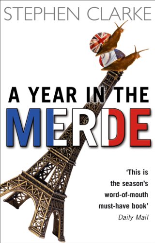 Book cover: Eiffel Tower with snails bearing British and French flags.