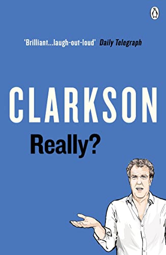 Book cover: "Really?" by Clarkson, featuring a portrait of the author.