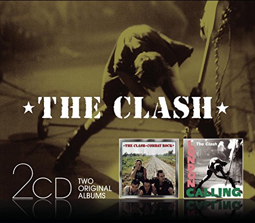 CD packaging for The Clash’s “London Calling” and “Combat Rock” albums.