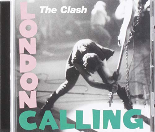 The Clash “London Calling” CD cover with a punk rock image.