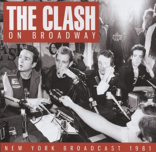 CD cover for The Clash’s “On Broadway” live album, 1981.