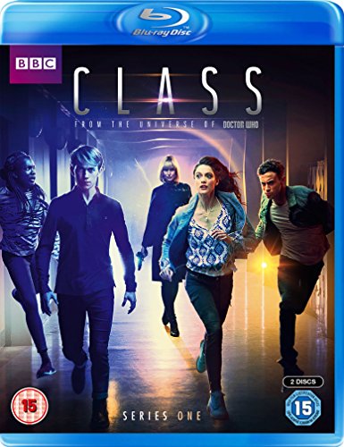 Blu-ray cover art for Class Series One featuring five young actors in a hallway.