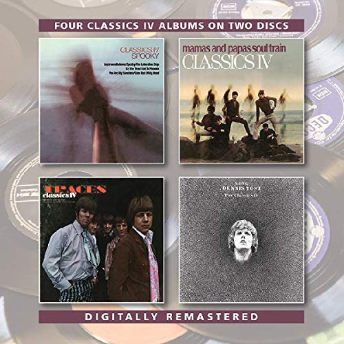 CD cover showing four Classics IV album artworks arranged in a two-by-two grid.