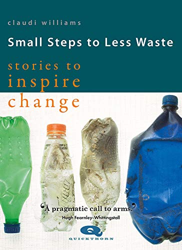Book cover with title and images of crushed plastic bottles.