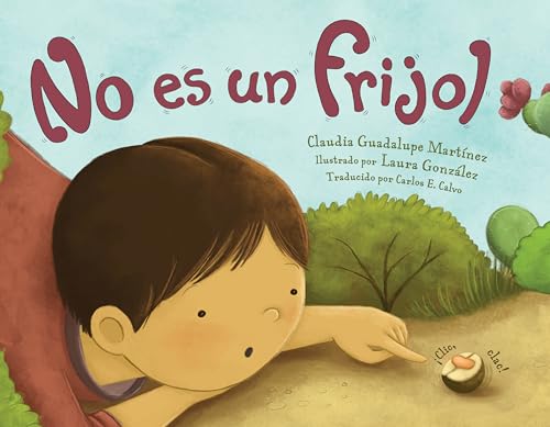 Child pointing at a small, spiky object in grass, book cover.