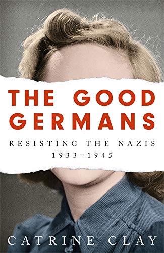 Book cover: "The Good Germans," featuring a woman with obscured face.