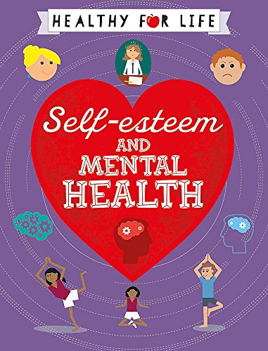 Book cover with a red heart, children, and brain illustrations.