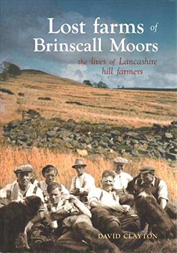 Book cover depicting Lancashire hill farmers and a moorland landscape.