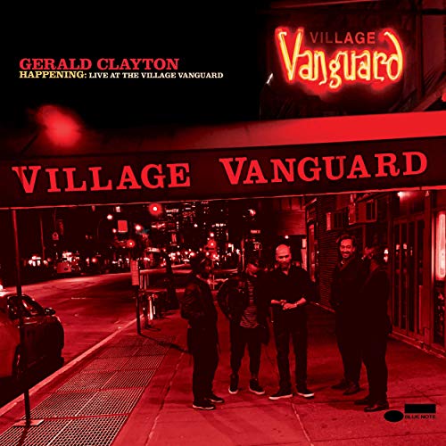 Album cover for Clayton Gerald’s “Happening: Live At The Village Vanguard.”