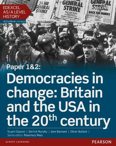 History textbook cover depicting a 20th-century protest with raised fists.