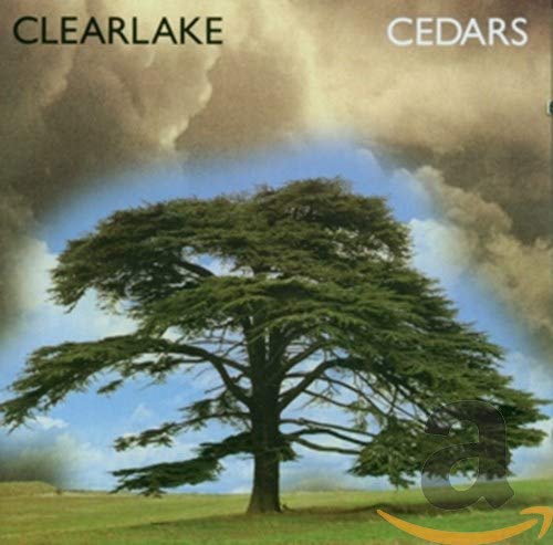 CD cover for Clearlake - Cedars, featuring a tree against a cloudy sky.