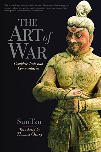Book cover featuring a terracotta warrior and the title "The Art of War".