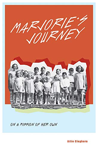Book cover: "Marjorie's Journey" with a vintage photo of children.