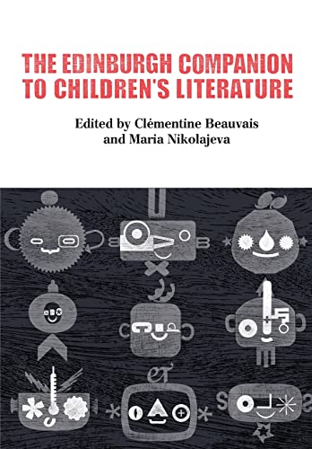 Book cover: "The Edinburgh Companion to Children's Literature" with abstract, colorful designs.