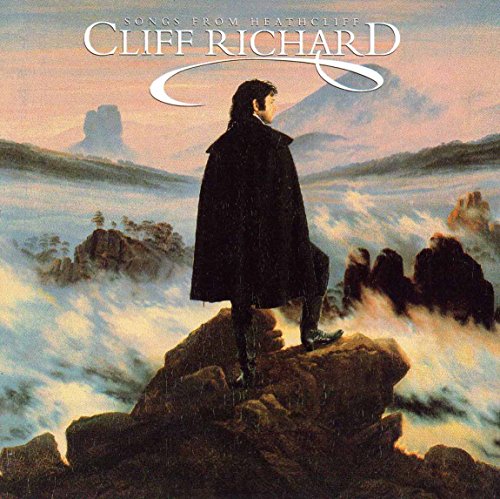 CD cover: Cliff Richard stands on rocks, misty landscape background.