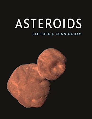 Book cover featuring a close-up image of two rocky asteroids.
