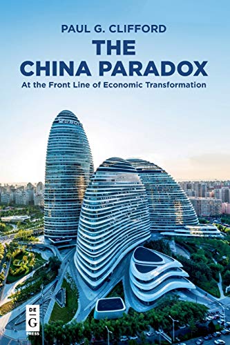 Book cover featuring modern Chinese architecture and the title “The China Paradox.”