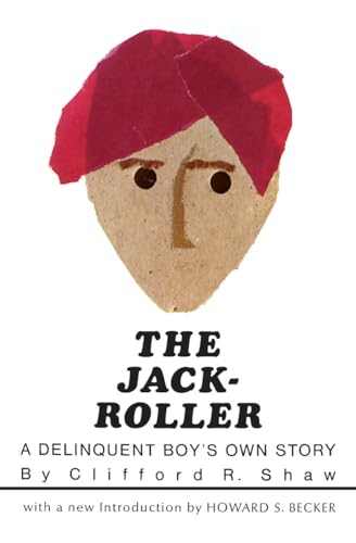 Book cover: stylized face with red hair and bold title, “The Jack-roller.”