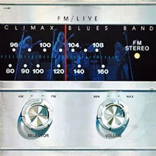 CD cover showing a radio dial with band members and two control knobs.