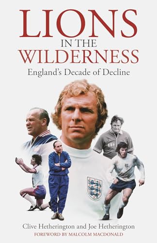 Book cover featuring portraits of English footballers from the 1970s.