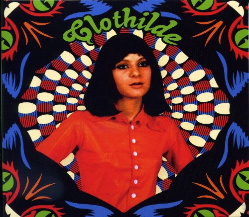Album cover featuring Clothilde, a woman with dark hair, against a psychedelic background.