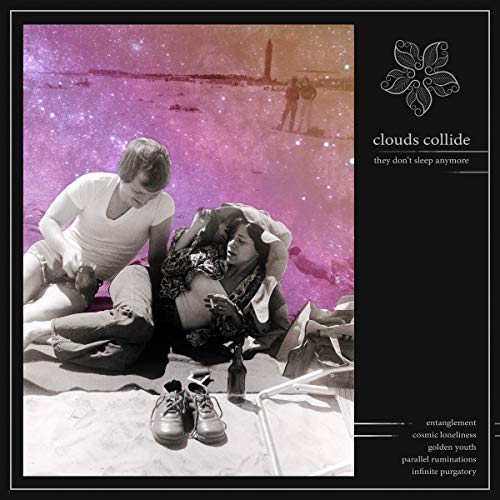 Album cover: couple embracing against a starry, surreal landscape.